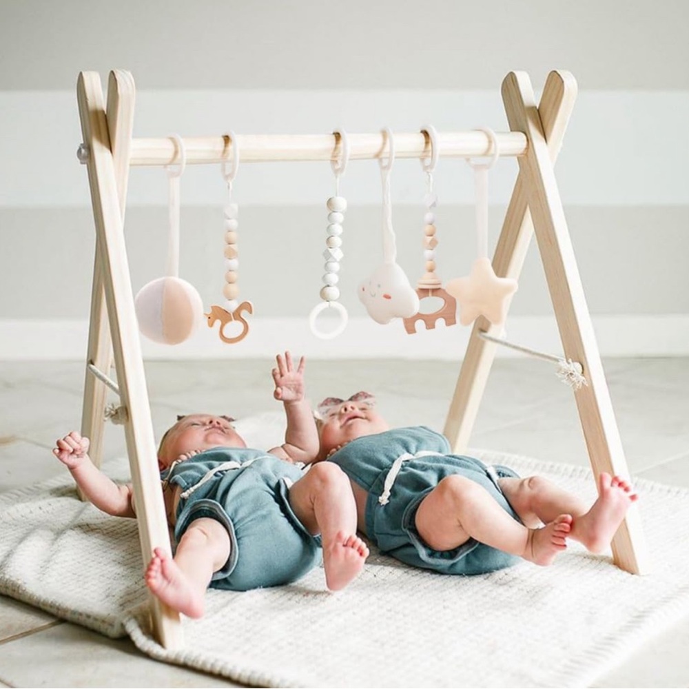**SOLD**Montessori Style Baby Gym